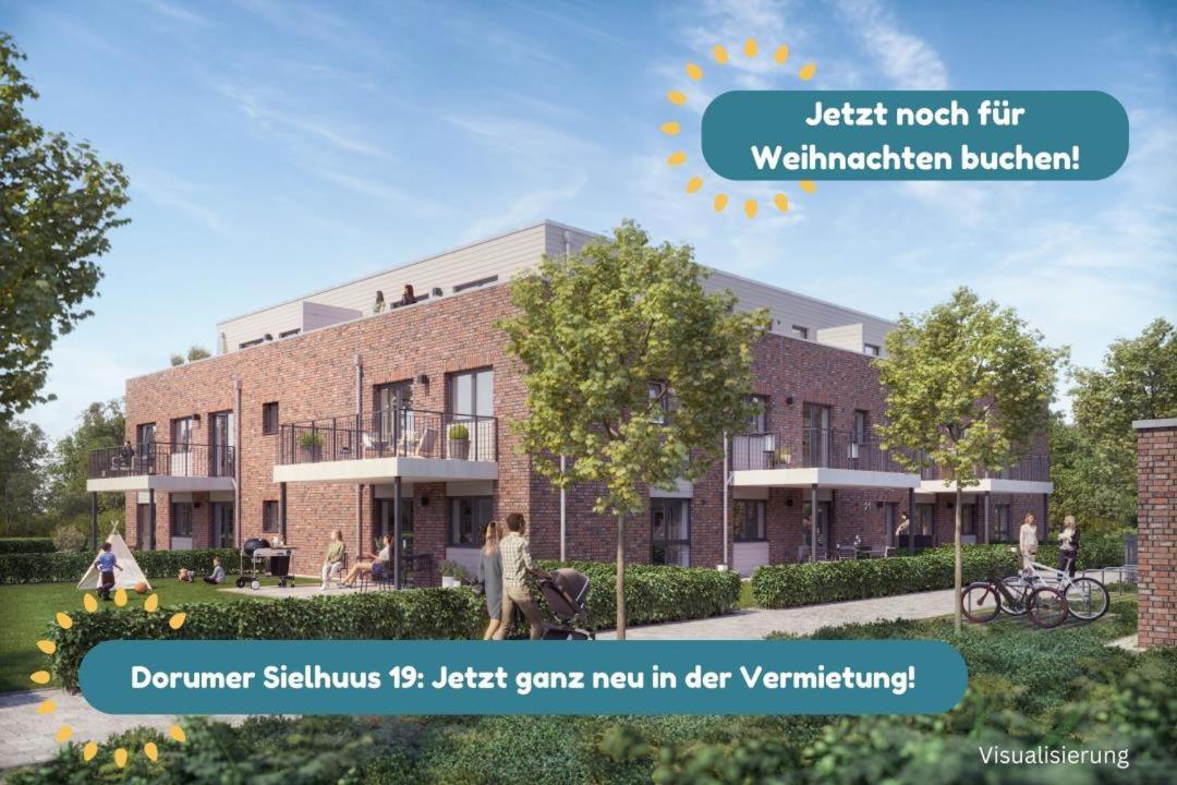 Dorumer Sielhuus 19 Mit Dachterrasse Und Sauna Kültér fotó