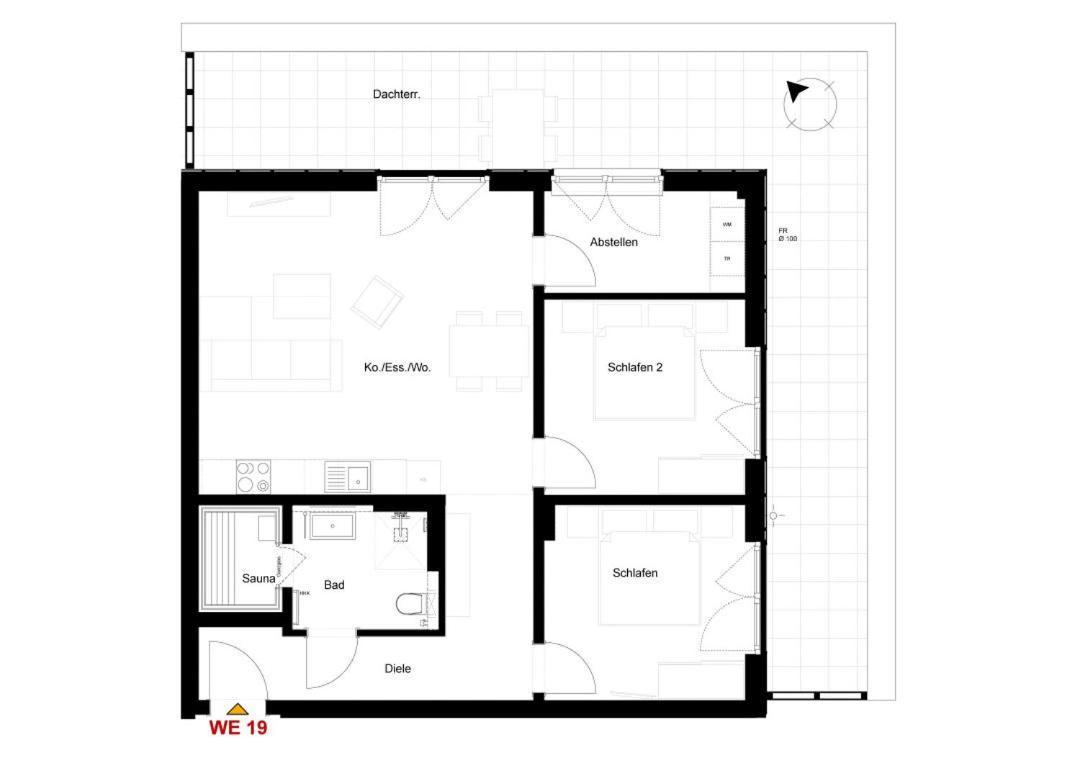 Dorumer Sielhuus 19 Mit Dachterrasse Und Sauna Kültér fotó